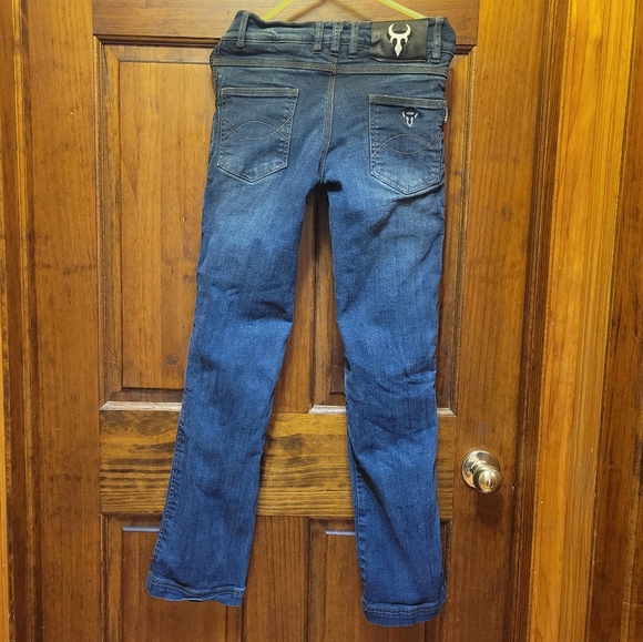 Bull-it Reinforced Motorcycle Straight Leg Jeans Dark Blue Size 0 - Picture 2 of 16
